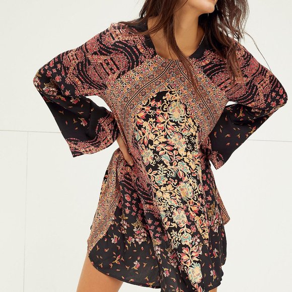 Free People Stevie Printed Tunic - Picture 1 of 4
